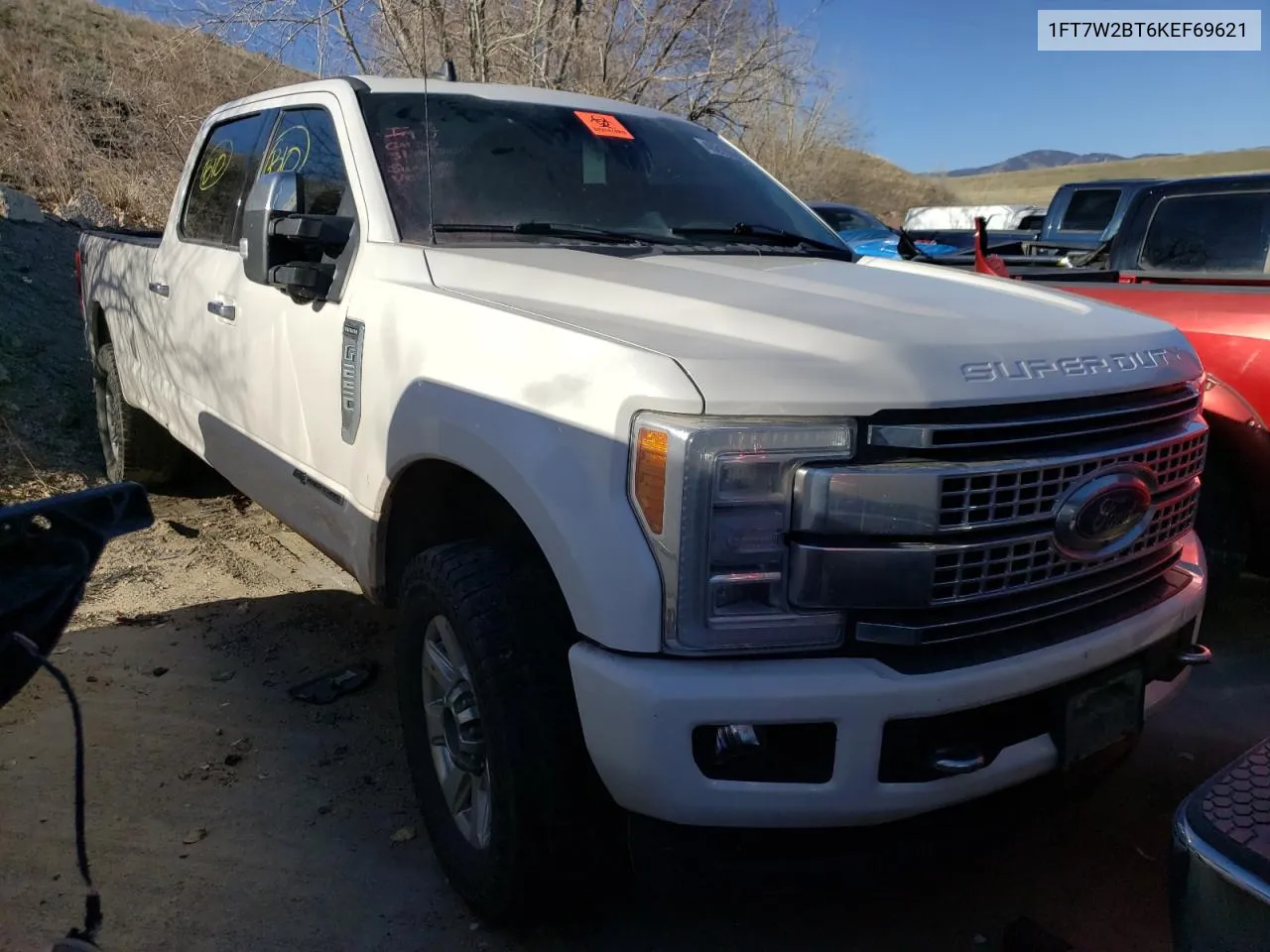 2019 Ford F250 Super Duty VIN: 1FT7W2BT6KEF69621 Lot: 46816603