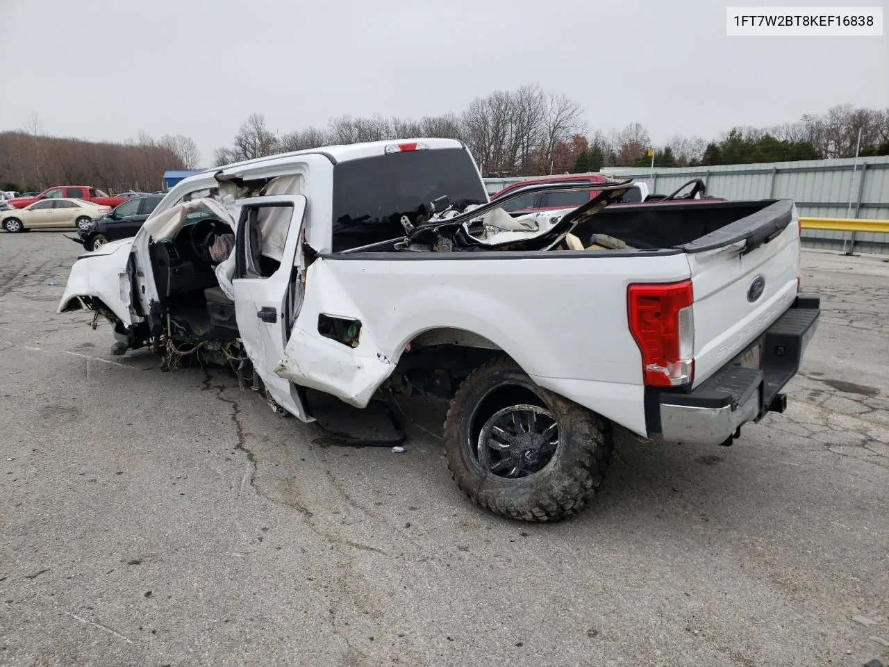 2019 Ford F250 Super Duty VIN: 1FT7W2BT8KEF16838 Lot: 47206663