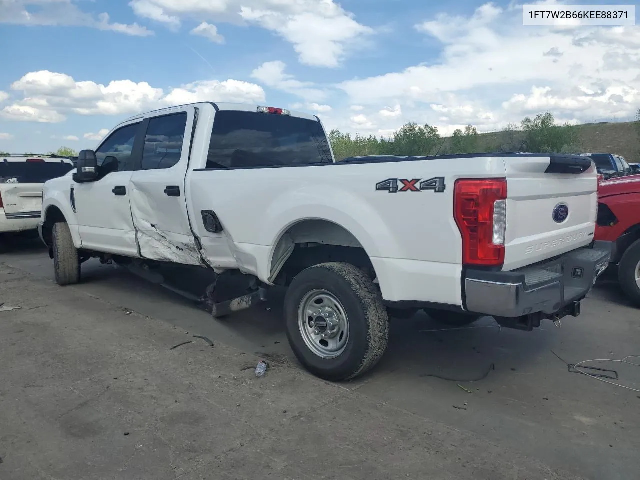 2019 Ford F250 Super Duty VIN: 1FT7W2B66KEE88371 Lot: 55229234