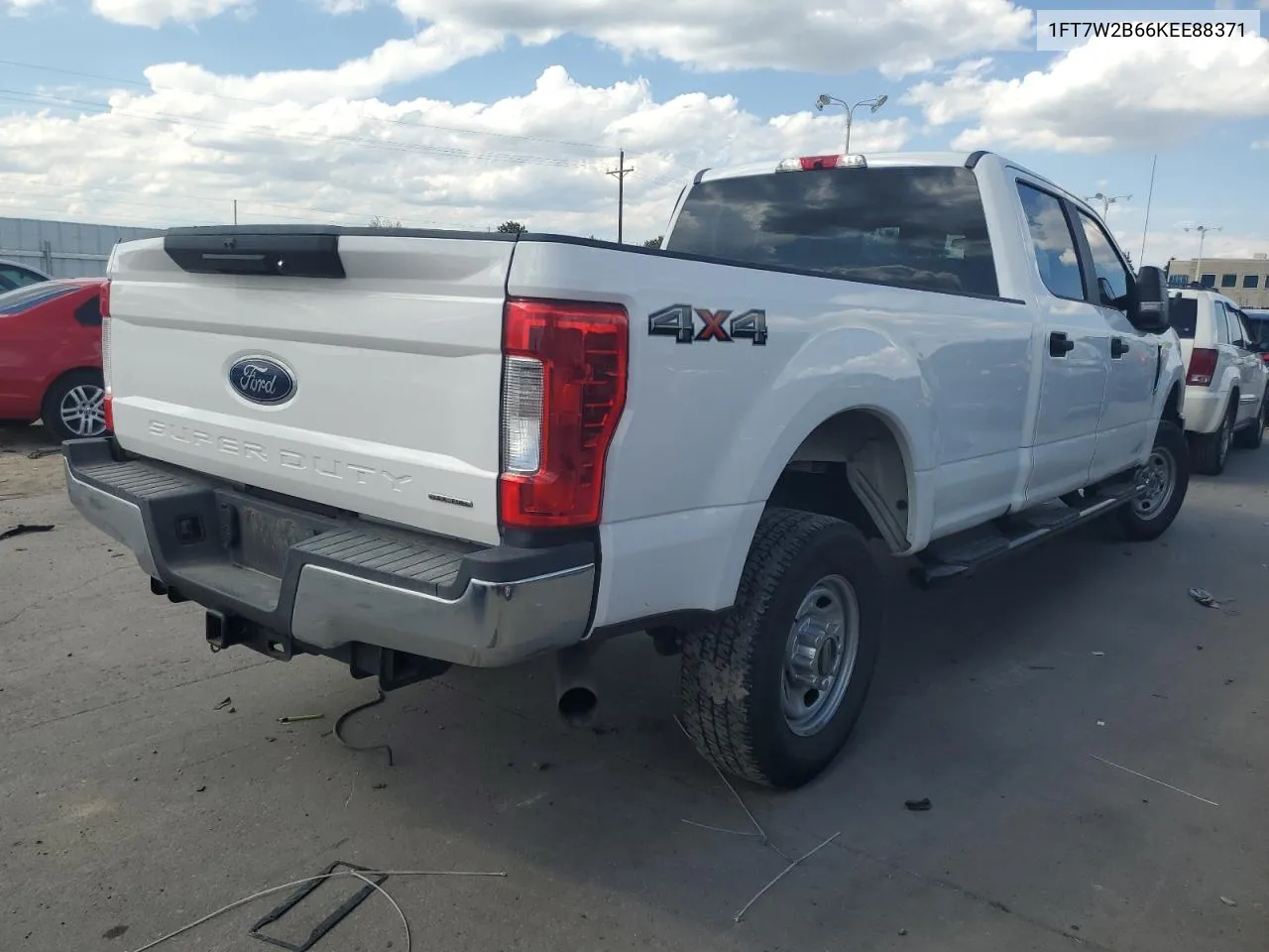 2019 Ford F250 Super Duty VIN: 1FT7W2B66KEE88371 Lot: 55229234