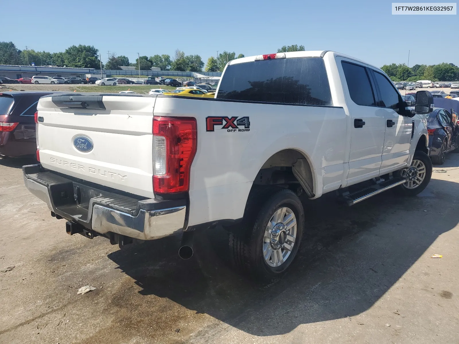 2019 Ford F250 Super Duty VIN: 1FT7W2B61KEG32957 Lot: 58661454