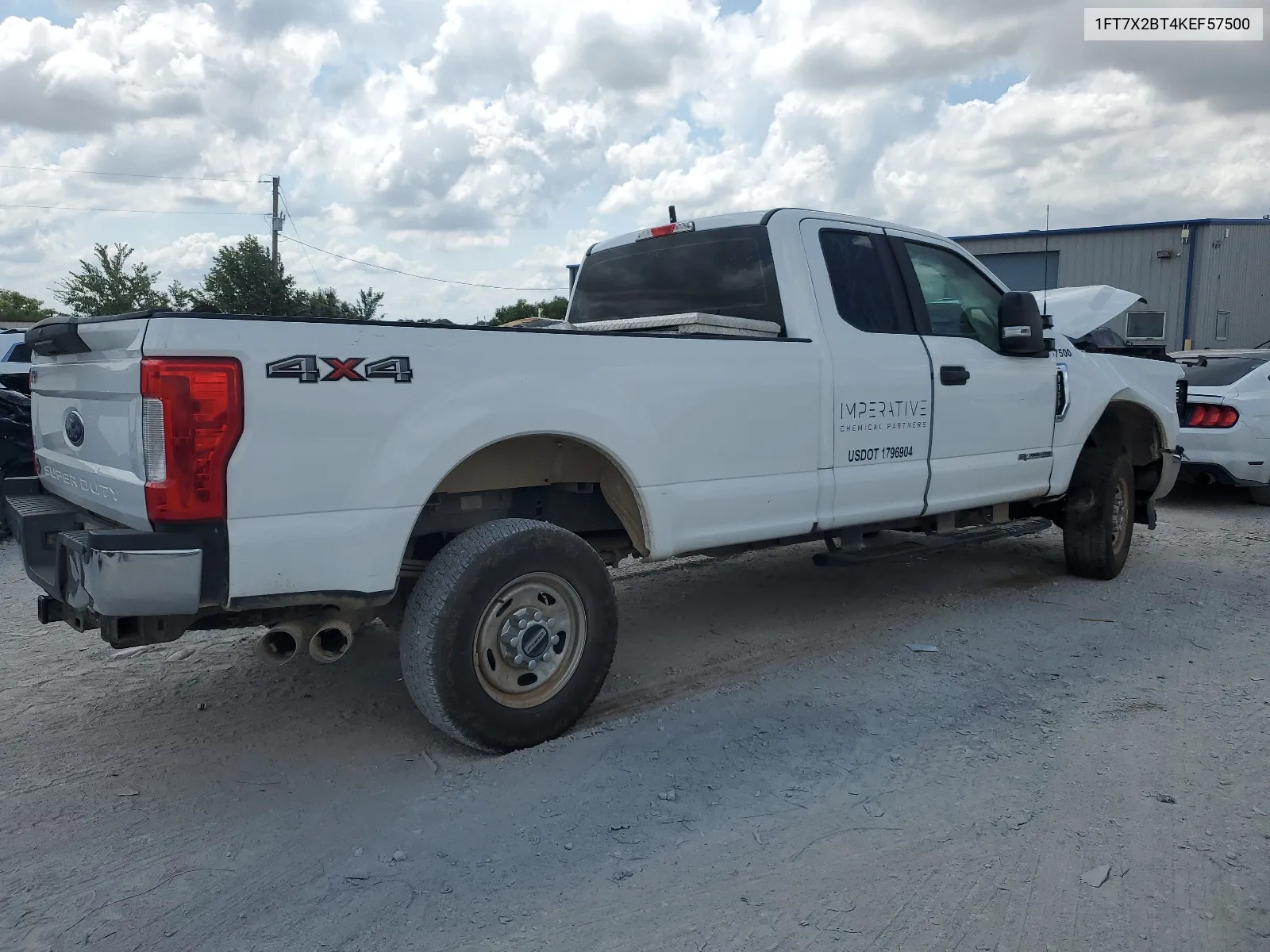 2019 Ford F250 Super Duty VIN: 1FT7X2BT4KEF57500 Lot: 63165424