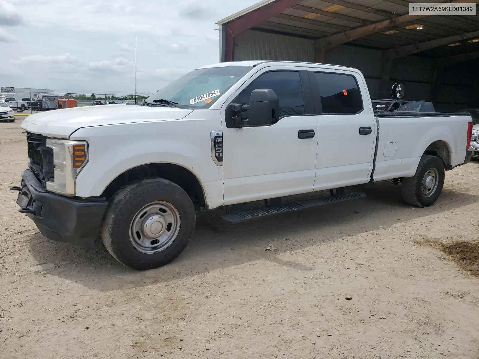 2019 Ford F250 Super Duty VIN: 1FT7W2A69KED01349 Lot: 64041854