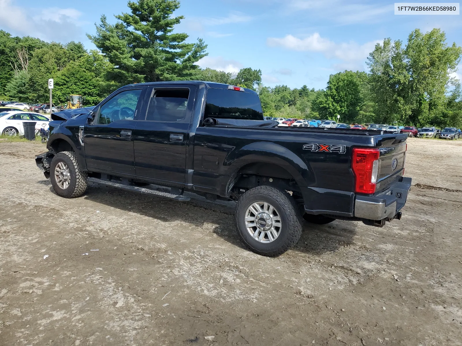 2019 Ford F250 Super Duty VIN: 1FT7W2B66KED58980 Lot: 65655054