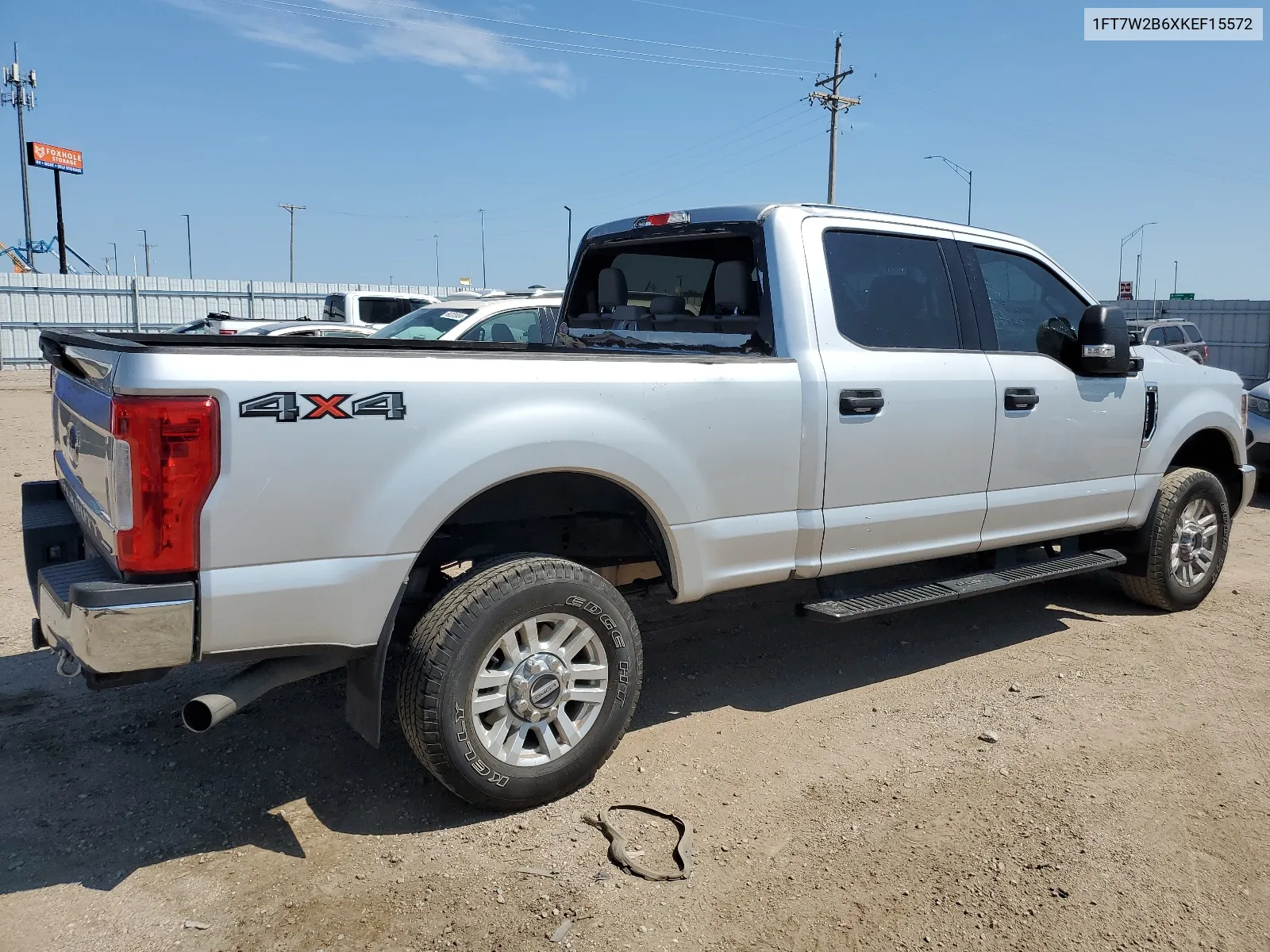 2019 Ford F250 Super Duty VIN: 1FT7W2B6XKEF15572 Lot: 66414984