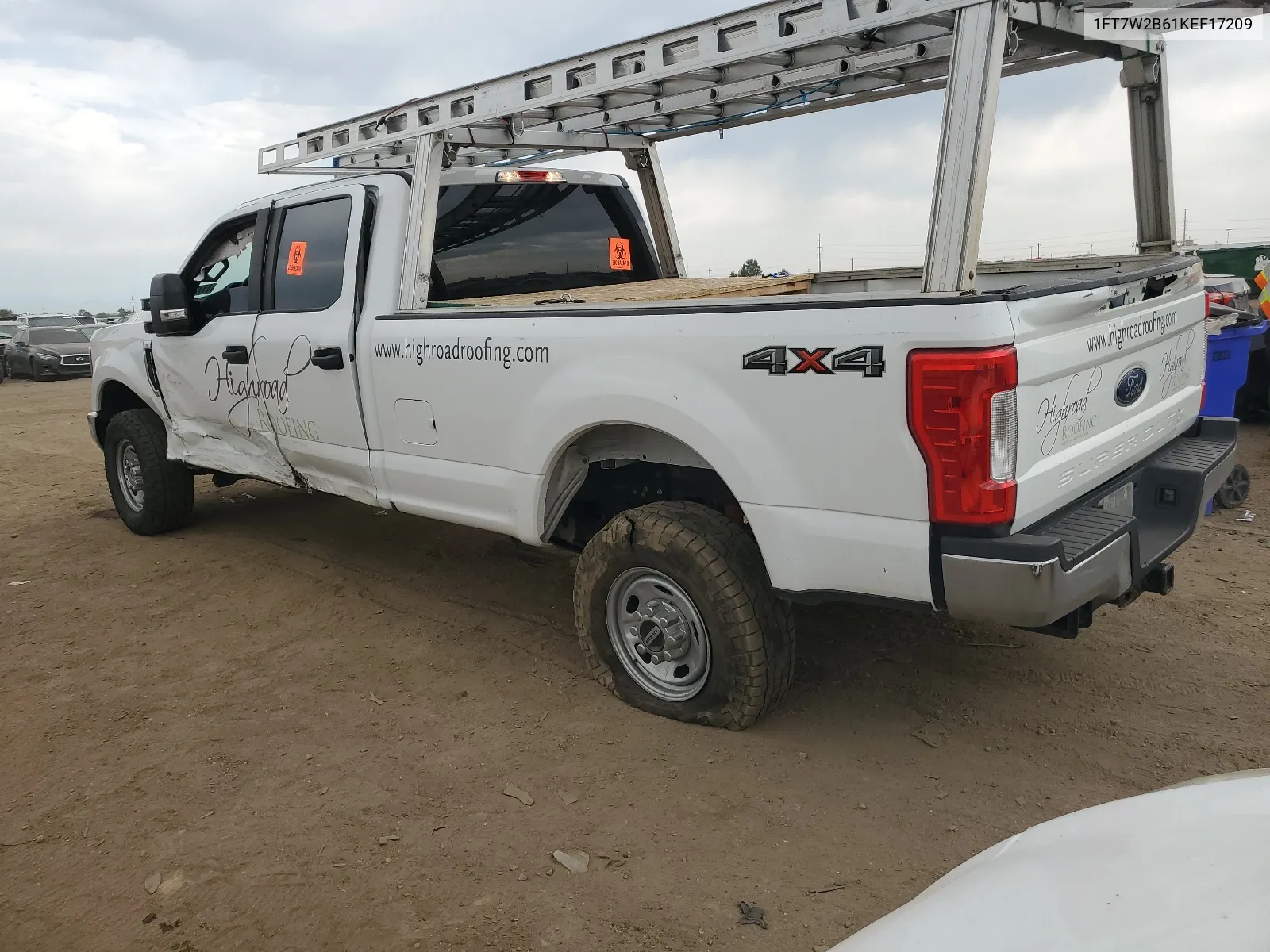 2019 Ford F250 Super Duty VIN: 1FT7W2B61KEF17209 Lot: 66684104