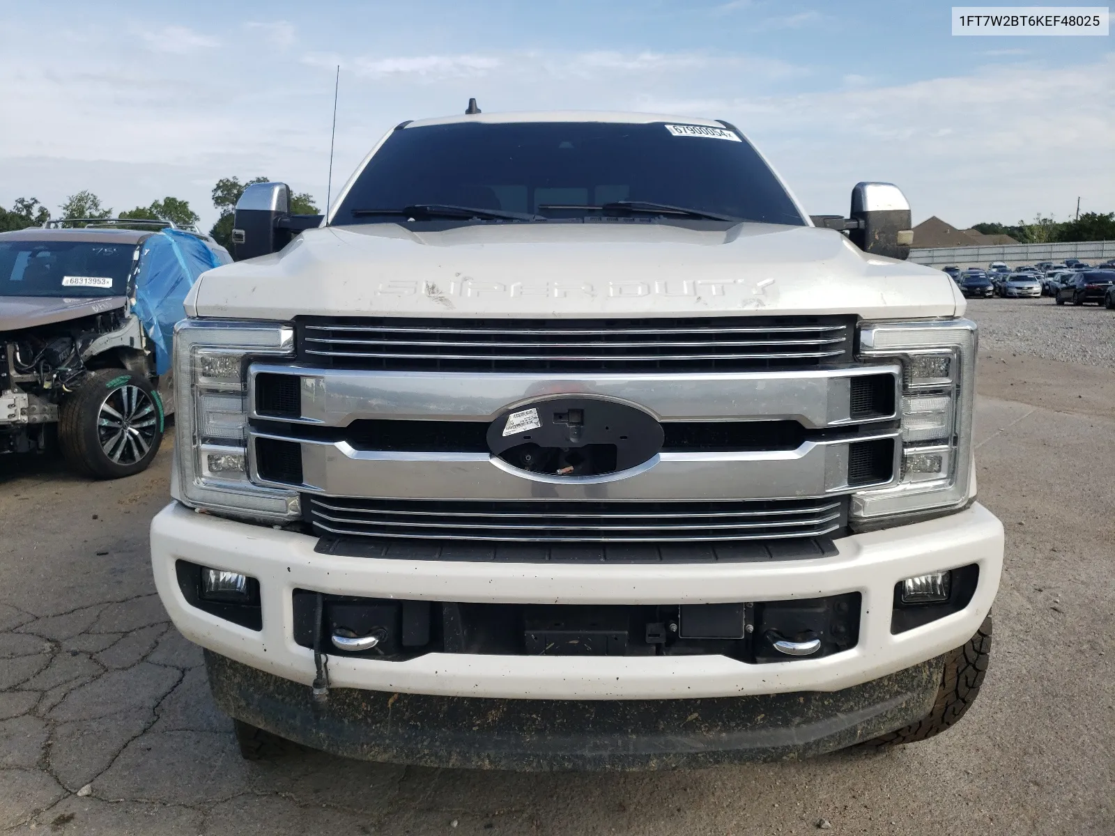 2019 Ford F250 Super Duty VIN: 1FT7W2BT6KEF48025 Lot: 67900054