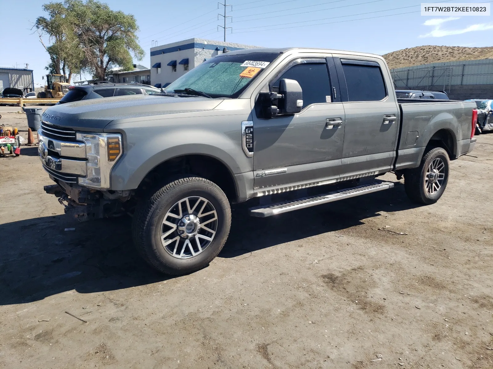 2019 Ford F250 Super Duty VIN: 1FT7W2BT2KEE10823 Lot: 68463694