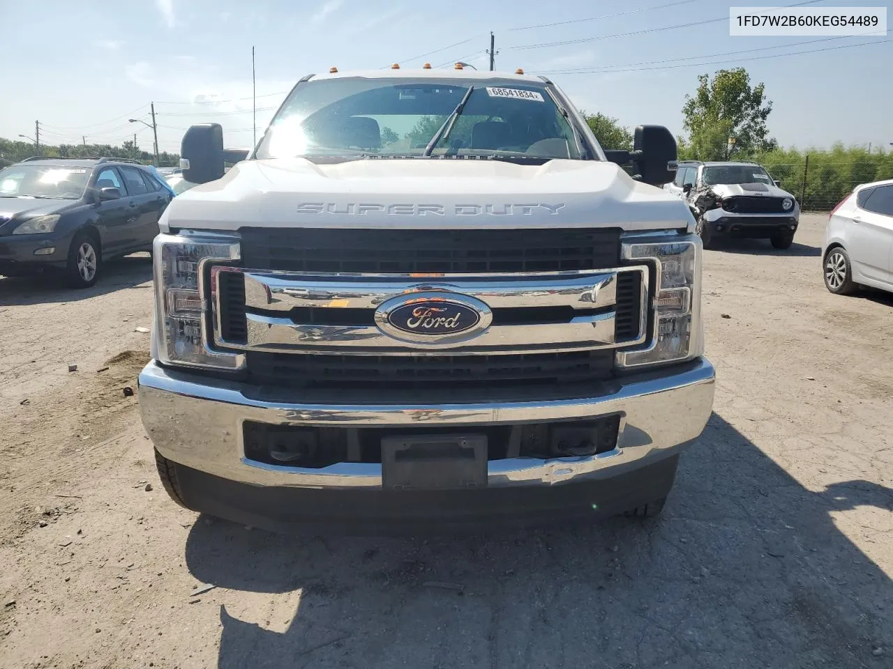 2019 Ford F250 Super Duty VIN: 1FD7W2B60KEG54489 Lot: 68541834