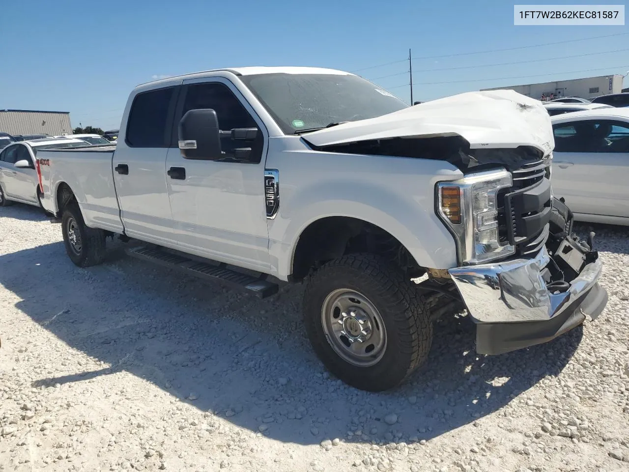 2019 Ford F250 Super Duty VIN: 1FT7W2B62KEC81587 Lot: 69535034