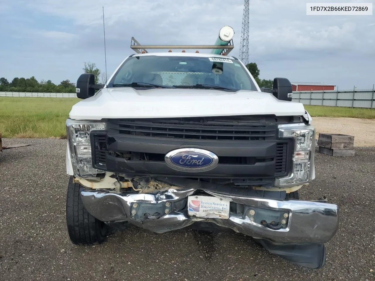 1FD7X2B66KED72869 2019 Ford F250 Super Duty