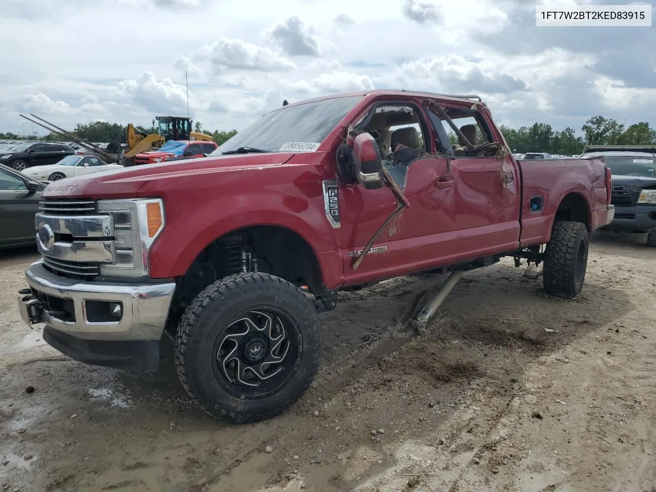 2019 Ford F250 Super Duty VIN: 1FT7W2BT2KED83915 Lot: 69856204