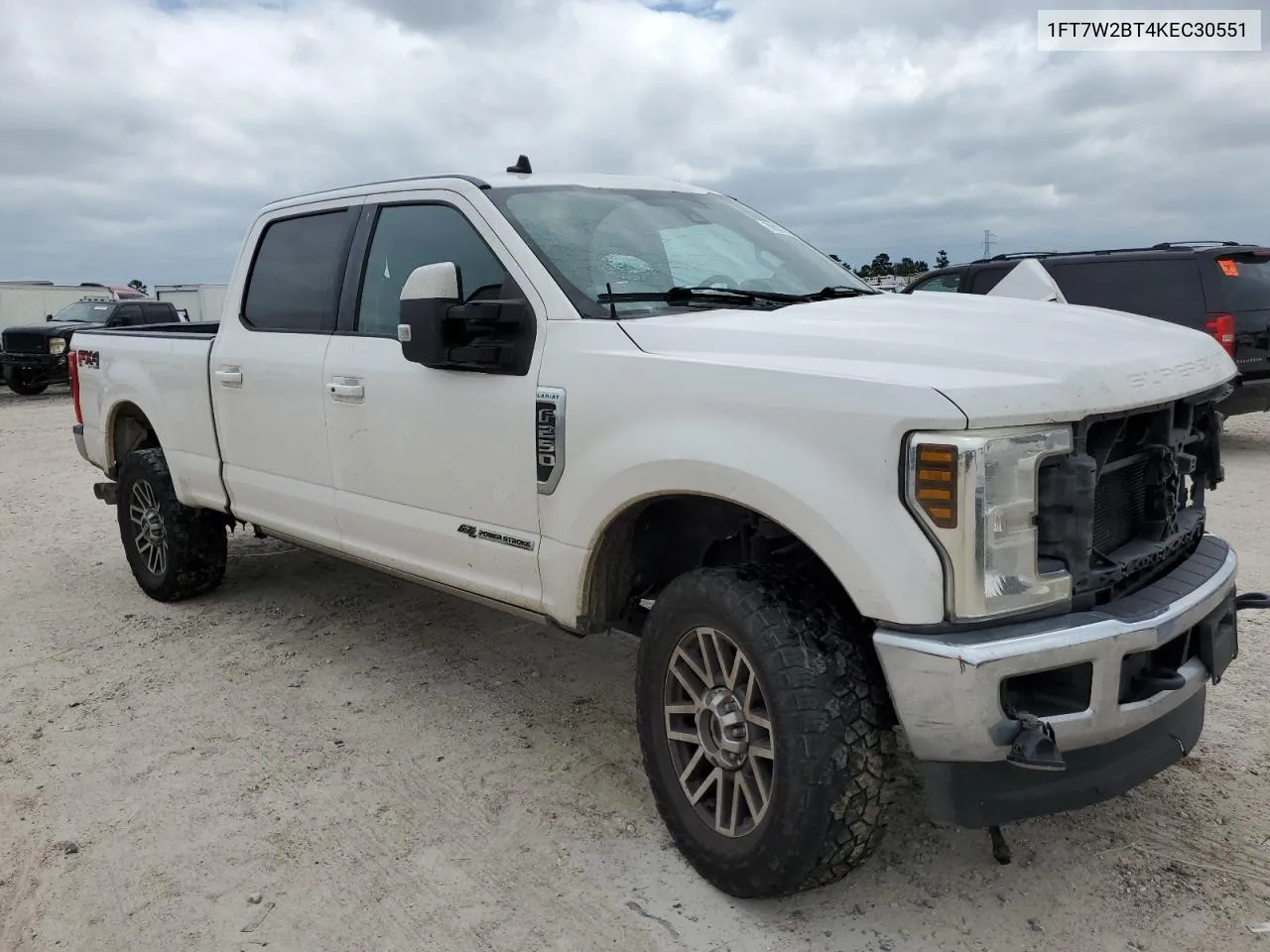 2019 Ford F250 Super Duty VIN: 1FT7W2BT4KEC30551 Lot: 70822344