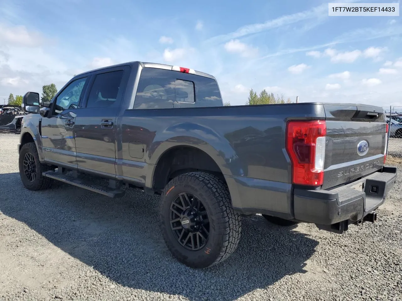 2019 Ford F250 Super Duty VIN: 1FT7W2BT5KEF14433 Lot: 70932994