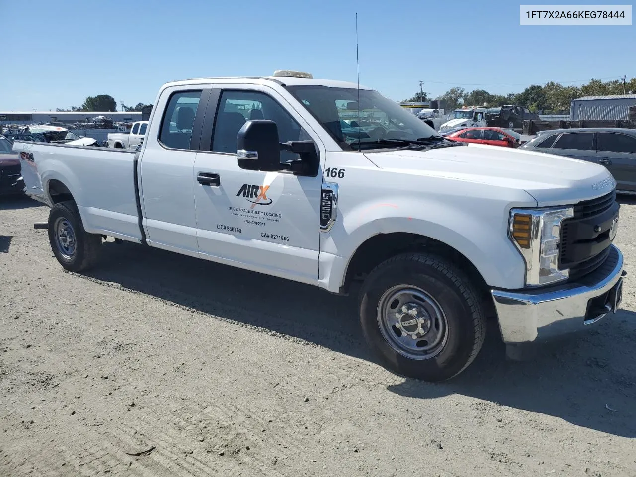 1FT7X2A66KEG78444 2019 Ford F250 Super Duty