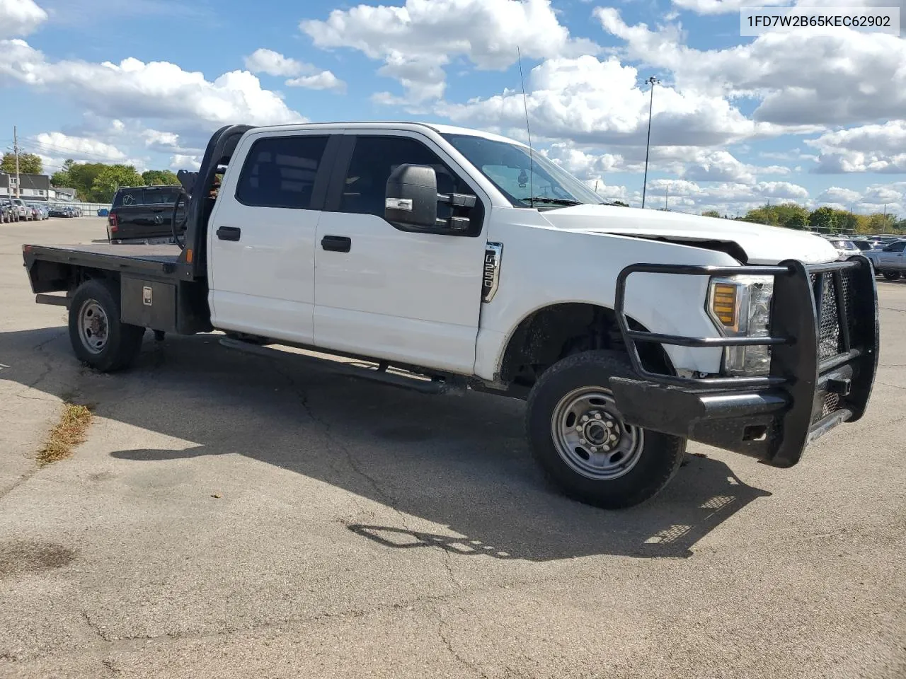 2019 Ford F250 Super Duty VIN: 1FD7W2B65KEC62902 Lot: 71229914