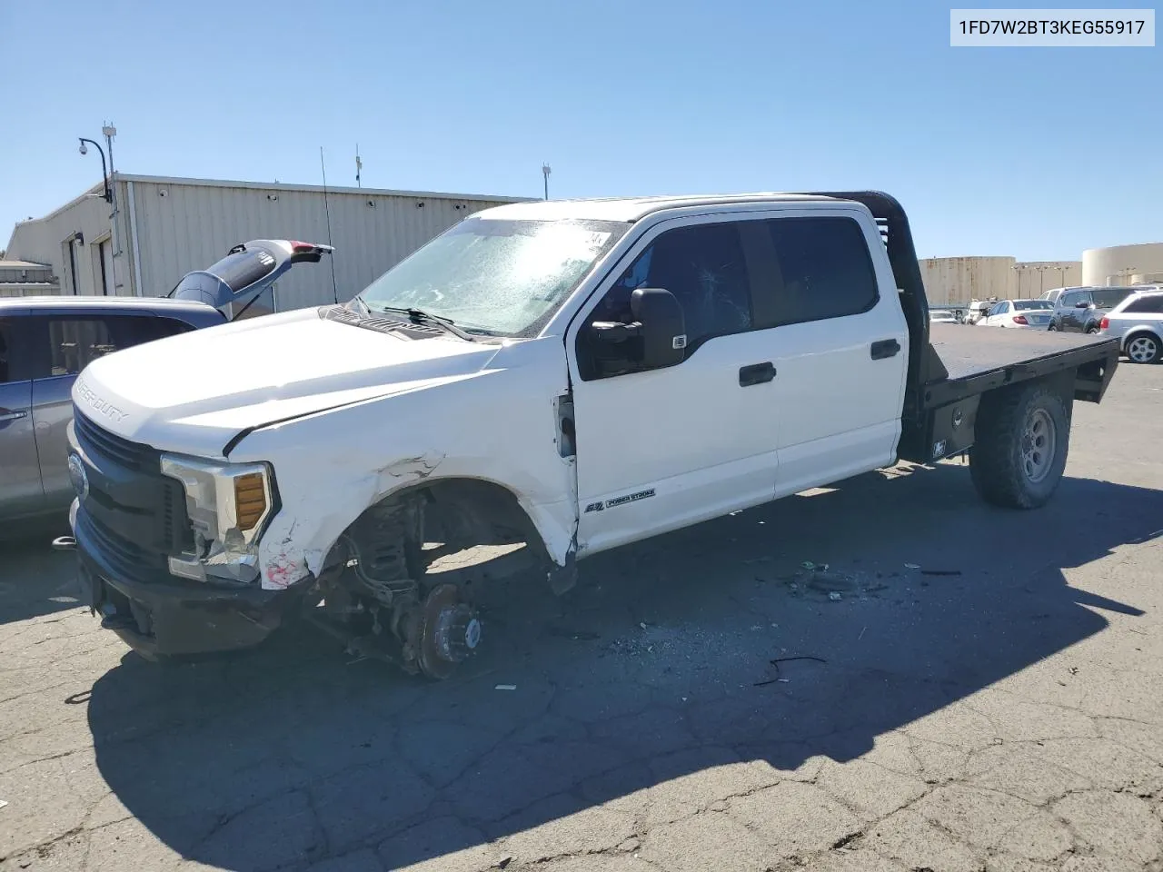 2019 Ford F250 Super Duty VIN: 1FD7W2BT3KEG55917 Lot: 71454224