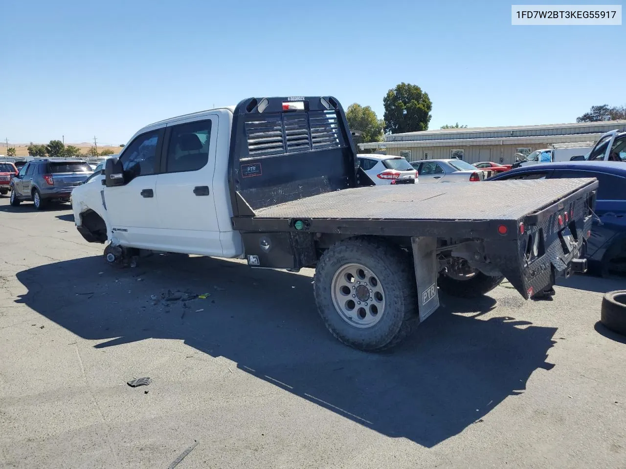 2019 Ford F250 Super Duty VIN: 1FD7W2BT3KEG55917 Lot: 71454224