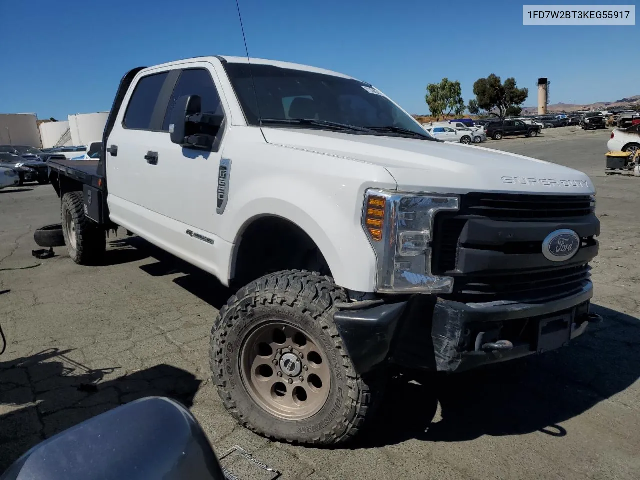 2019 Ford F250 Super Duty VIN: 1FD7W2BT3KEG55917 Lot: 71454224