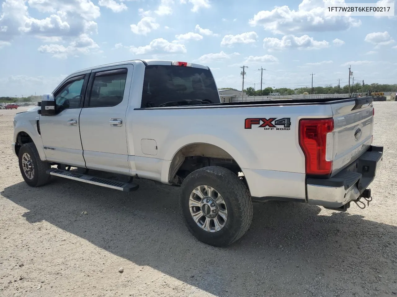 2019 Ford F250 Super Duty VIN: 1FT7W2BT6KEF00217 Lot: 71504494