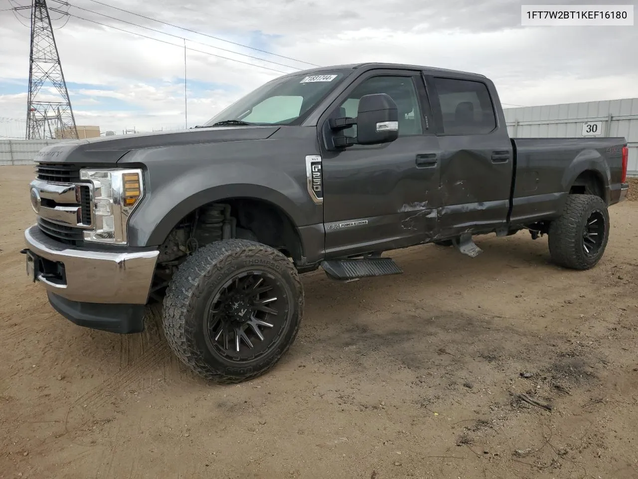 2019 Ford F250 Super Duty VIN: 1FT7W2BT1KEF16180 Lot: 71831744