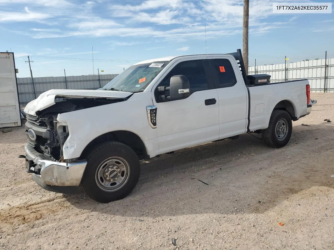 1FT7X2A62KEC35577 2019 Ford F250 Super Duty