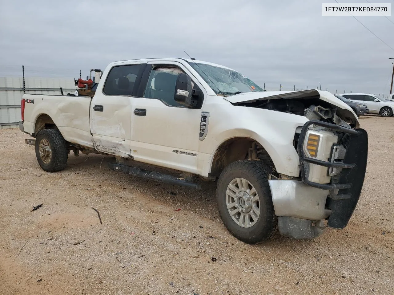 2019 Ford F250 Super Duty VIN: 1FT7W2BT7KED84770 Lot: 72401484