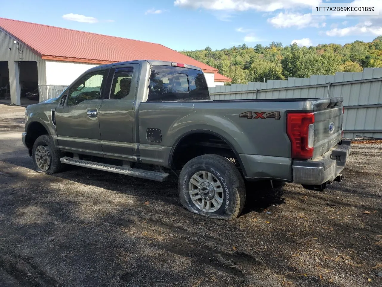 2019 Ford F250 Super Duty VIN: 1FT7X2B69KEC01859 Lot: 72421074