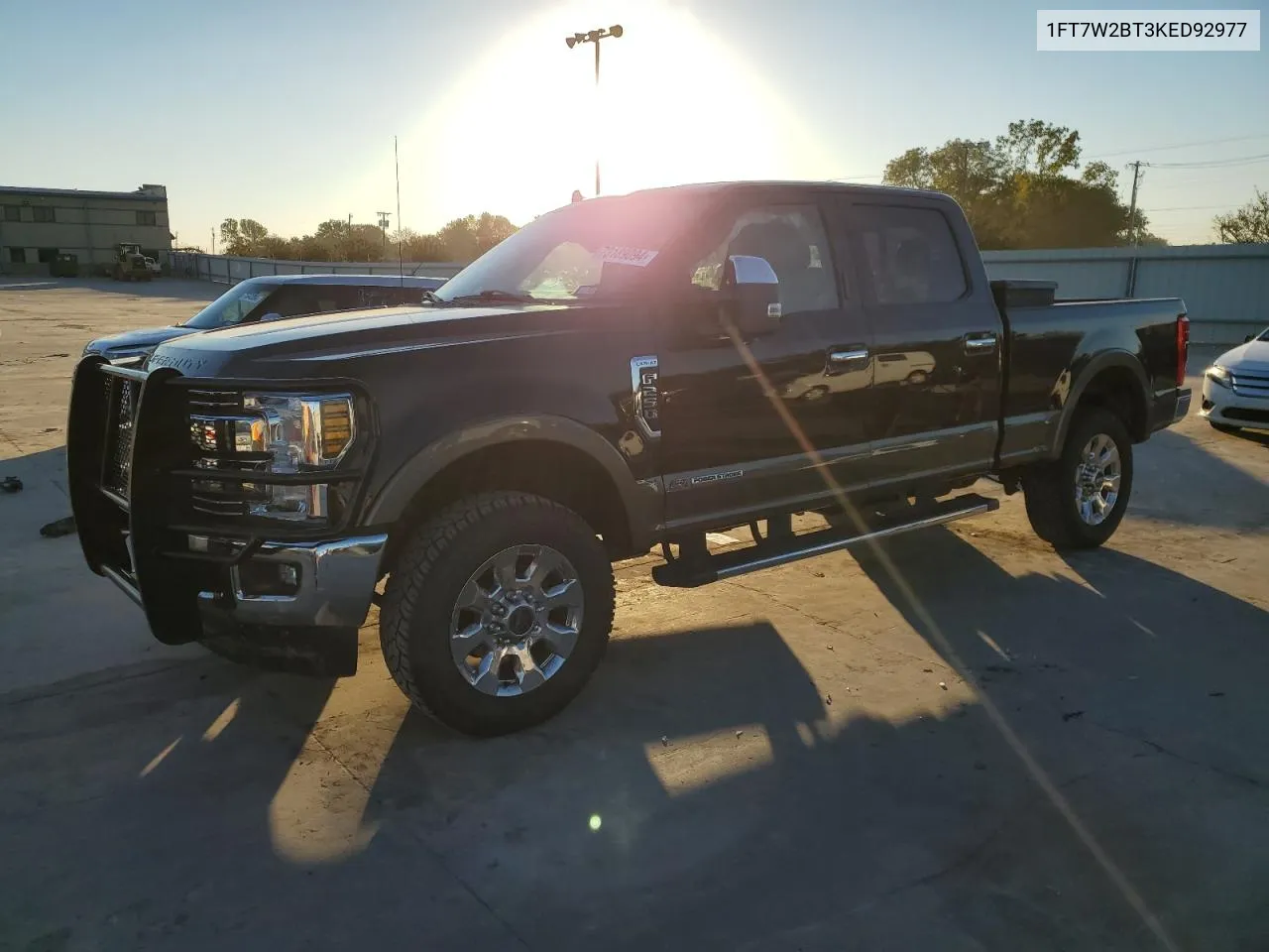 2019 Ford F250 Super Duty VIN: 1FT7W2BT3KED92977 Lot: 73189094