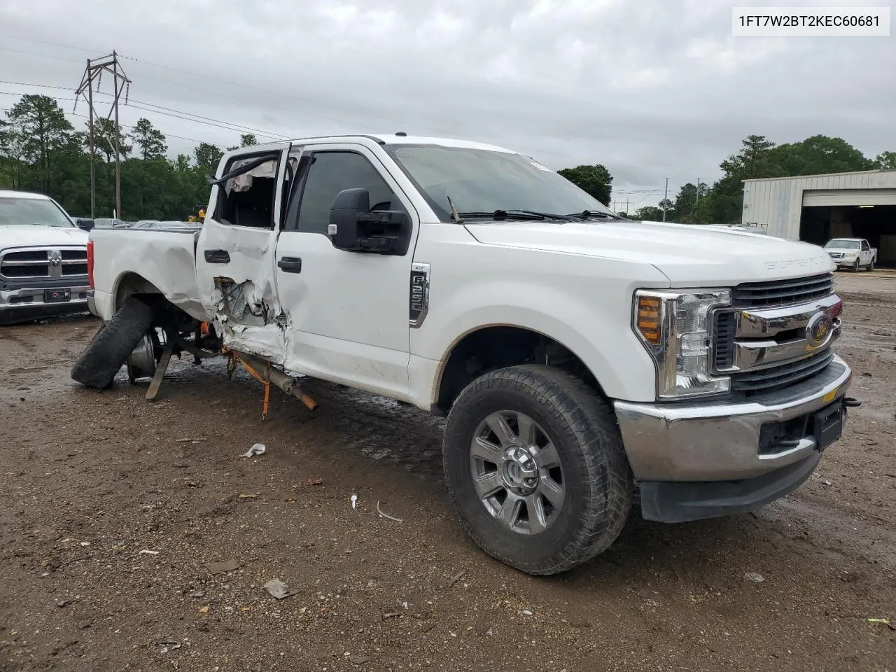 2019 Ford F250 Super Duty VIN: 1FT7W2BT2KEC60681 Lot: 73403794