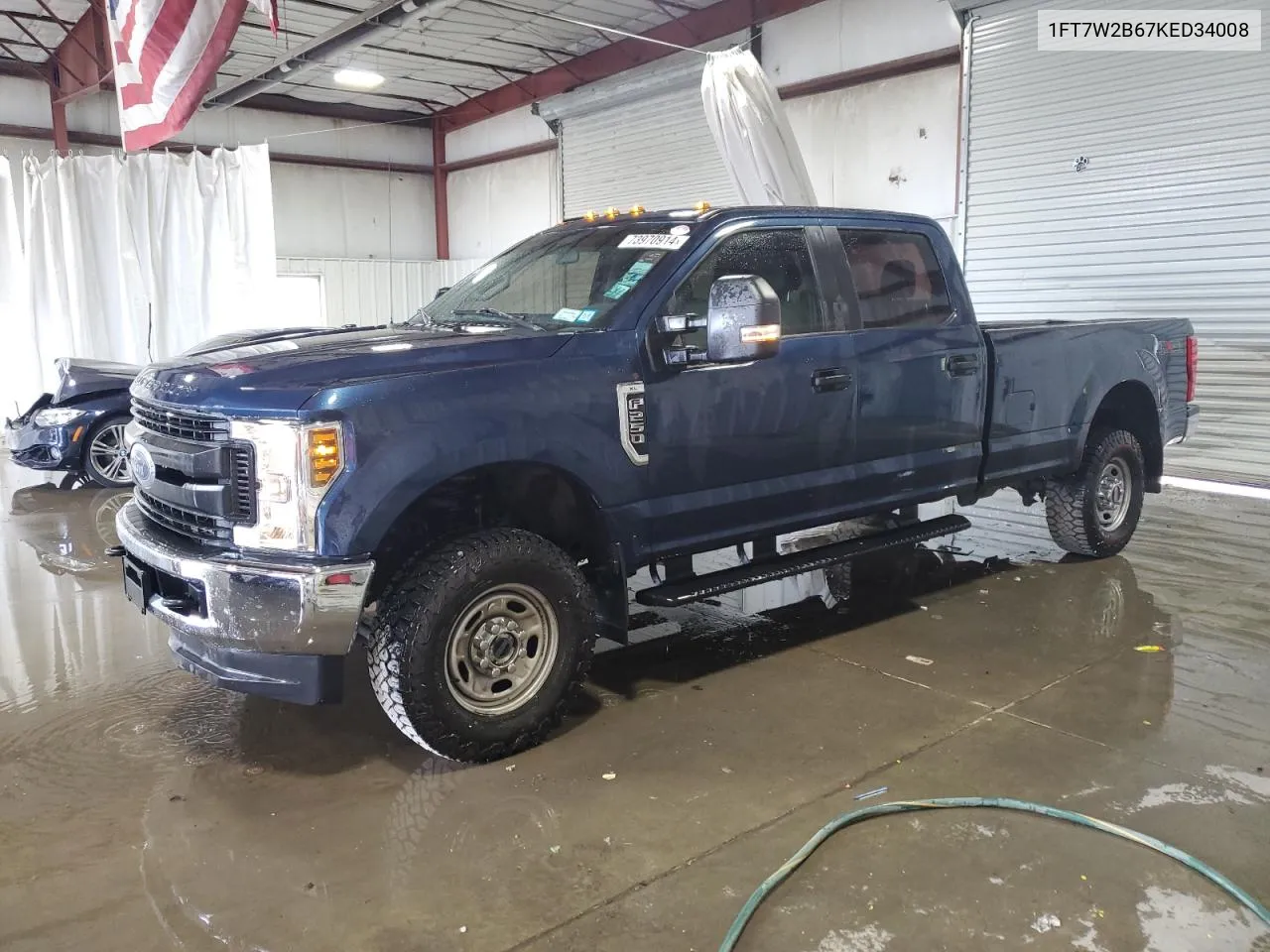 2019 Ford F250 Super Duty VIN: 1FT7W2B67KED34008 Lot: 73970914