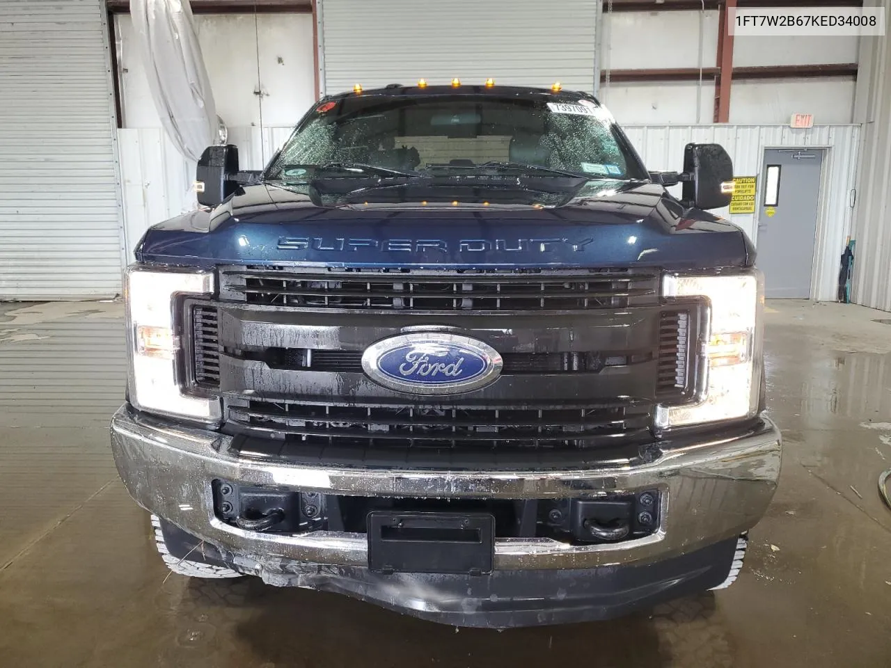 2019 Ford F250 Super Duty VIN: 1FT7W2B67KED34008 Lot: 73970914