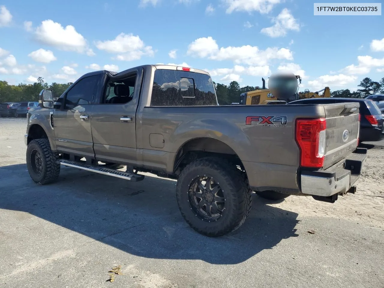 2019 Ford F250 Super Duty VIN: 1FT7W2BT0KEC03735 Lot: 74208524