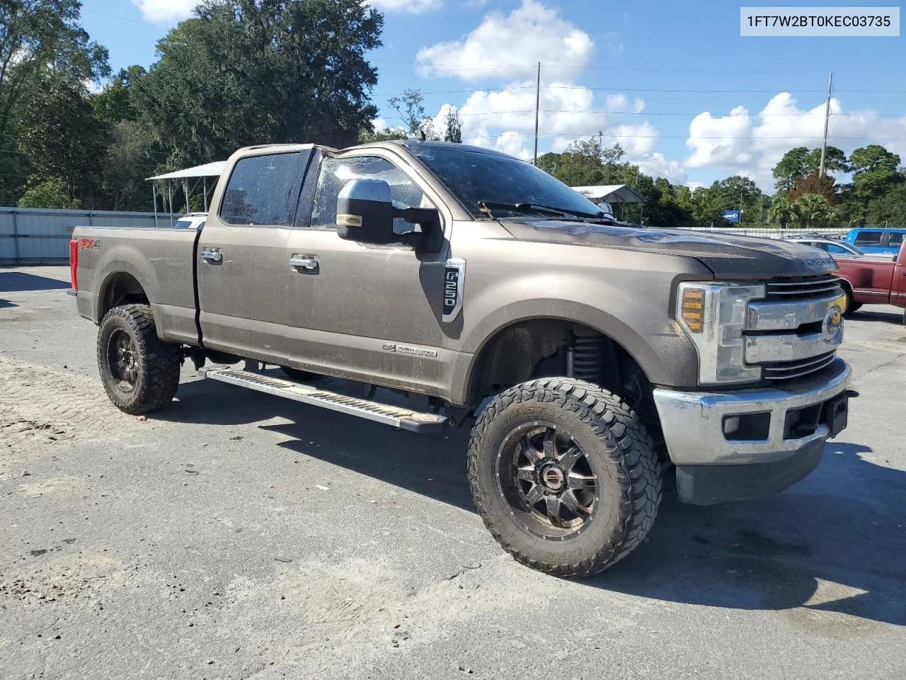 2019 Ford F250 Super Duty VIN: 1FT7W2BT0KEC03735 Lot: 74208524