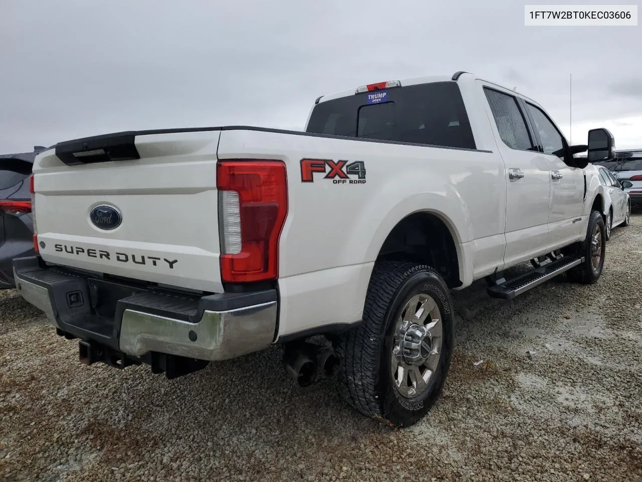 2019 Ford F250 Super Duty VIN: 1FT7W2BT0KEC03606 Lot: 74477174