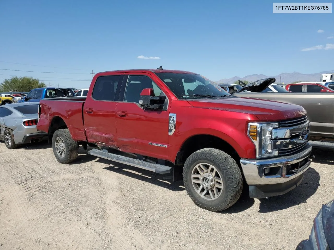 2019 Ford F250 Super Duty VIN: 1FT7W2BT1KEG76785 Lot: 74502734