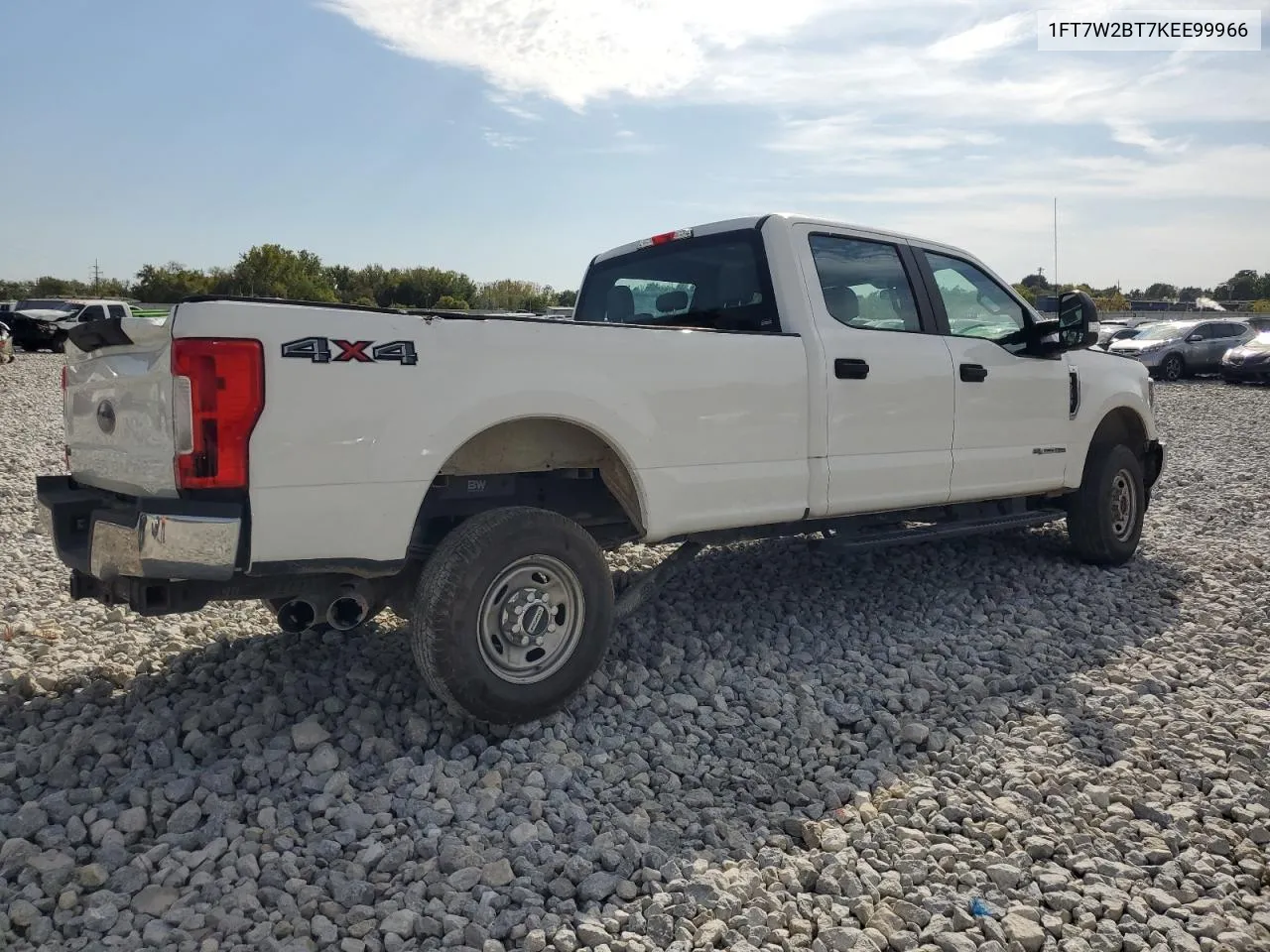 2019 Ford F250 Super Duty VIN: 1FT7W2BT7KEE99966 Lot: 74626224