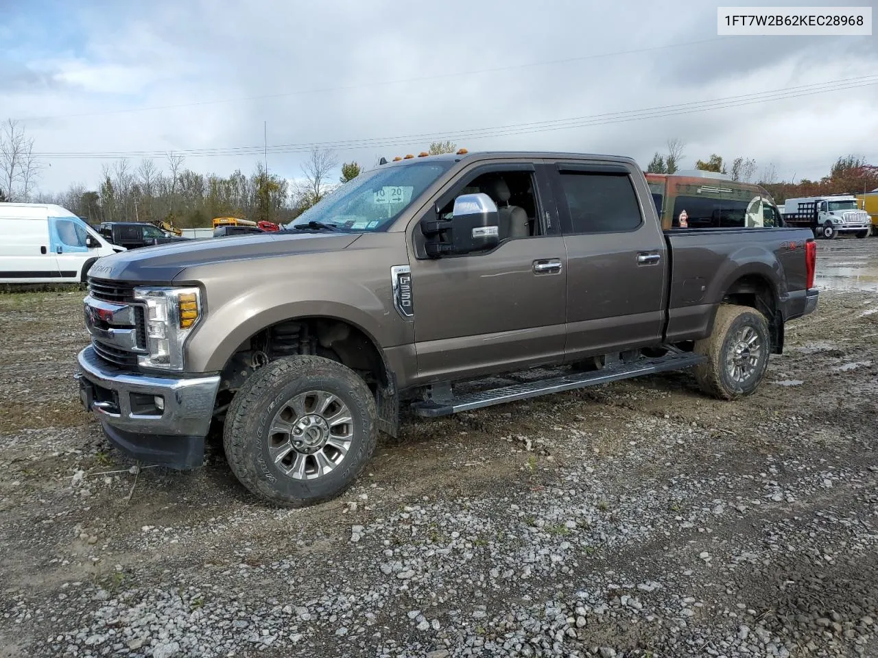 2019 Ford F250 Super Duty VIN: 1FT7W2B62KEC28968 Lot: 75714974