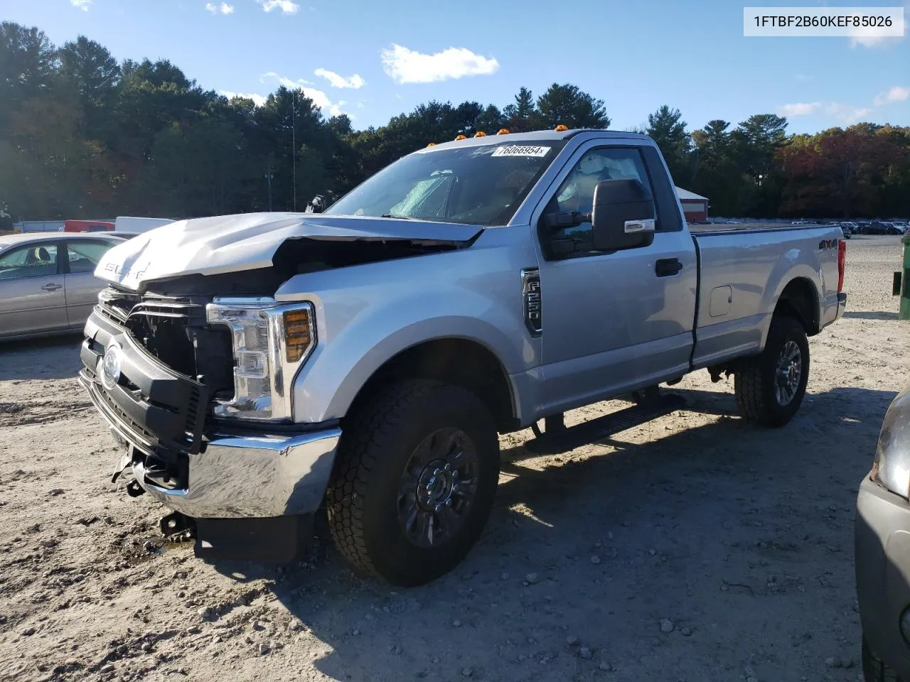 2019 Ford F250 Super Duty VIN: 1FTBF2B60KEF85026 Lot: 76066954