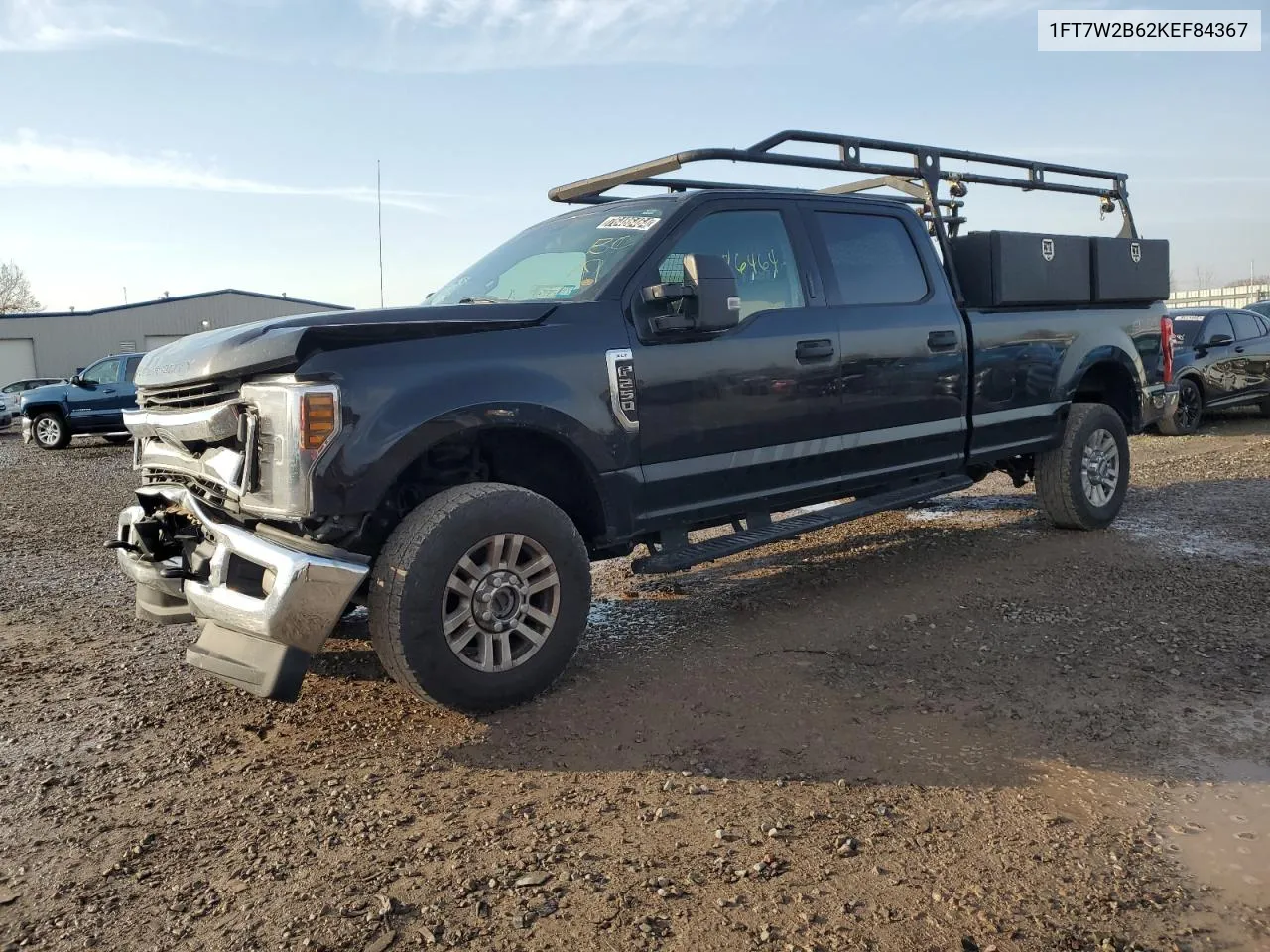 2019 Ford F250 Super Duty VIN: 1FT7W2B62KEF84367 Lot: 76486464