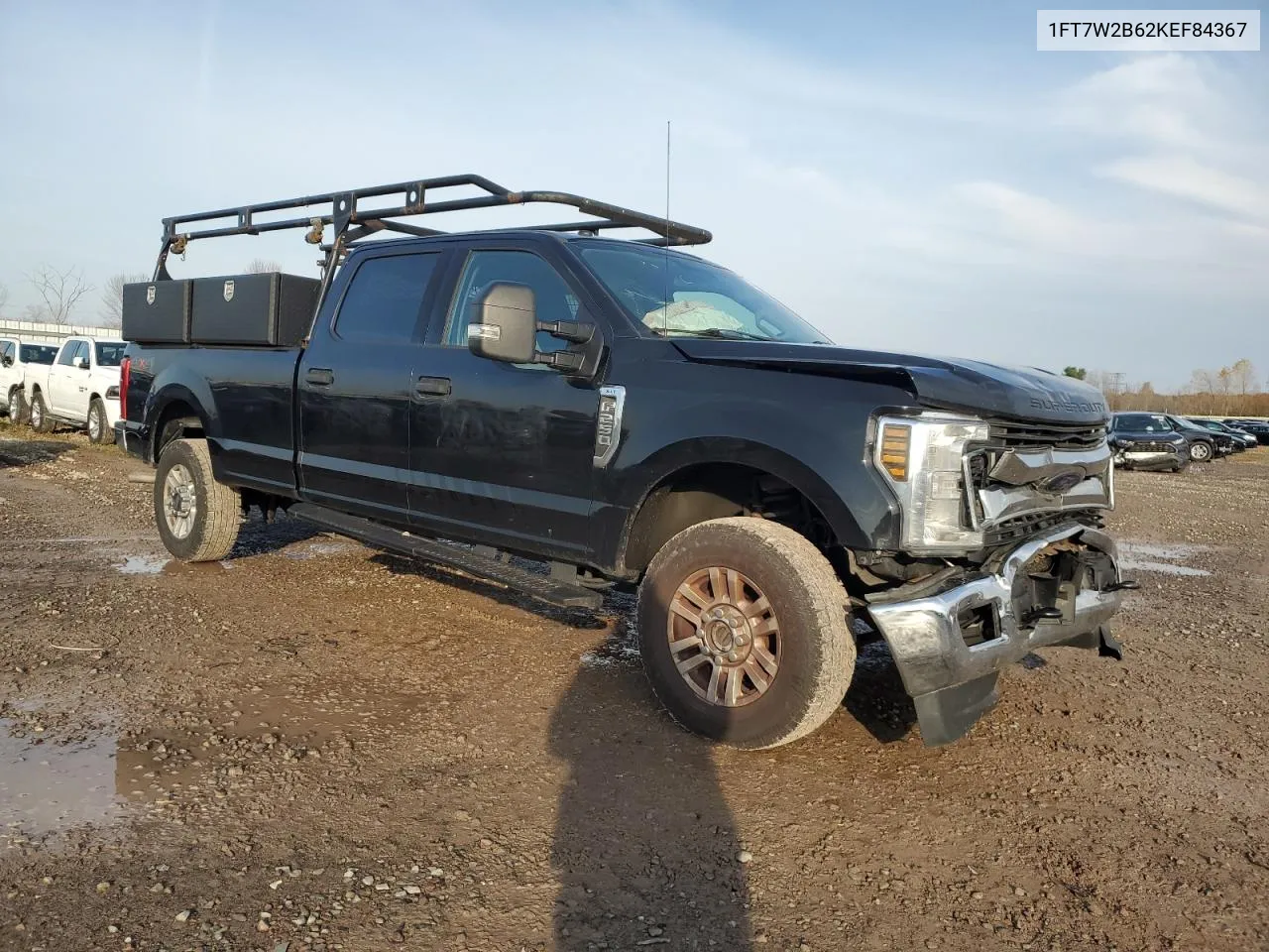 2019 Ford F250 Super Duty VIN: 1FT7W2B62KEF84367 Lot: 76486464