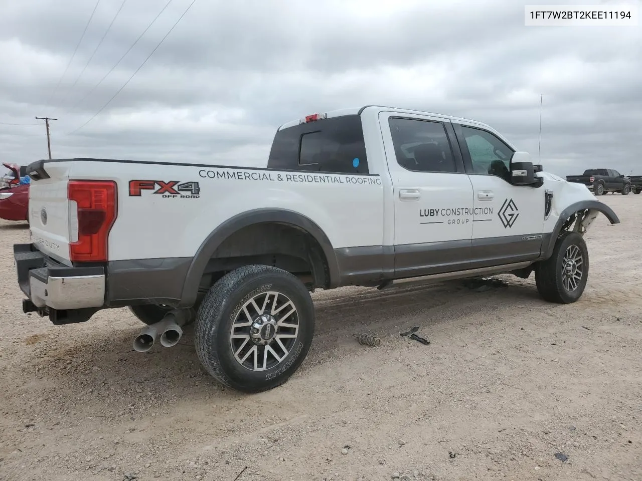 2019 Ford F250 Super Duty VIN: 1FT7W2BT2KEE11194 Lot: 76517024