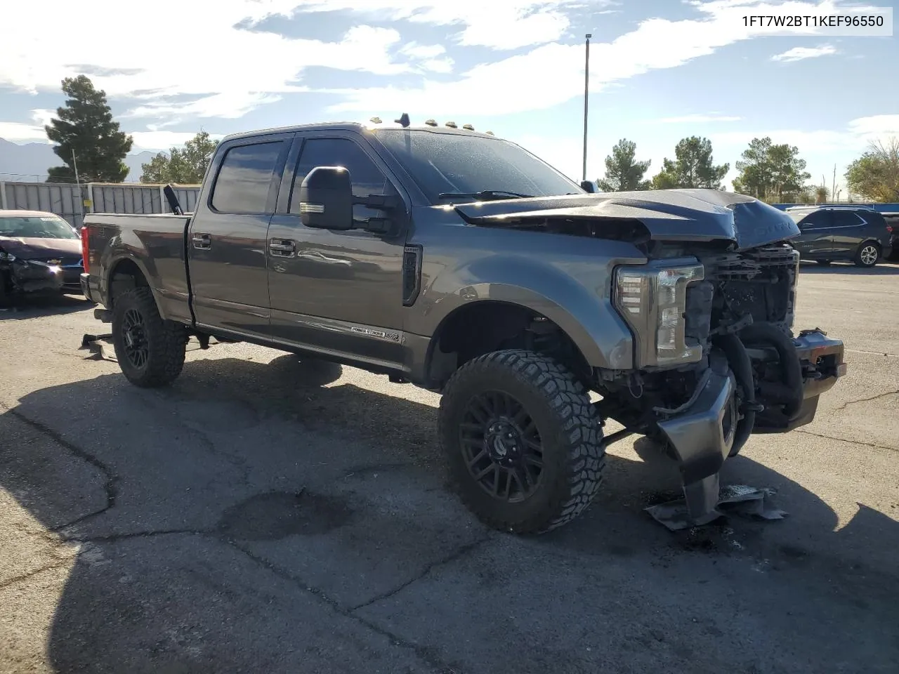 2019 Ford F250 Super Duty VIN: 1FT7W2BT1KEF96550 Lot: 76529884