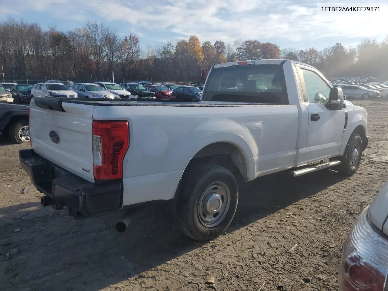 2019 Ford F250 Super Duty VIN: 1FTBF2A64KEF79571 Lot: 78220984