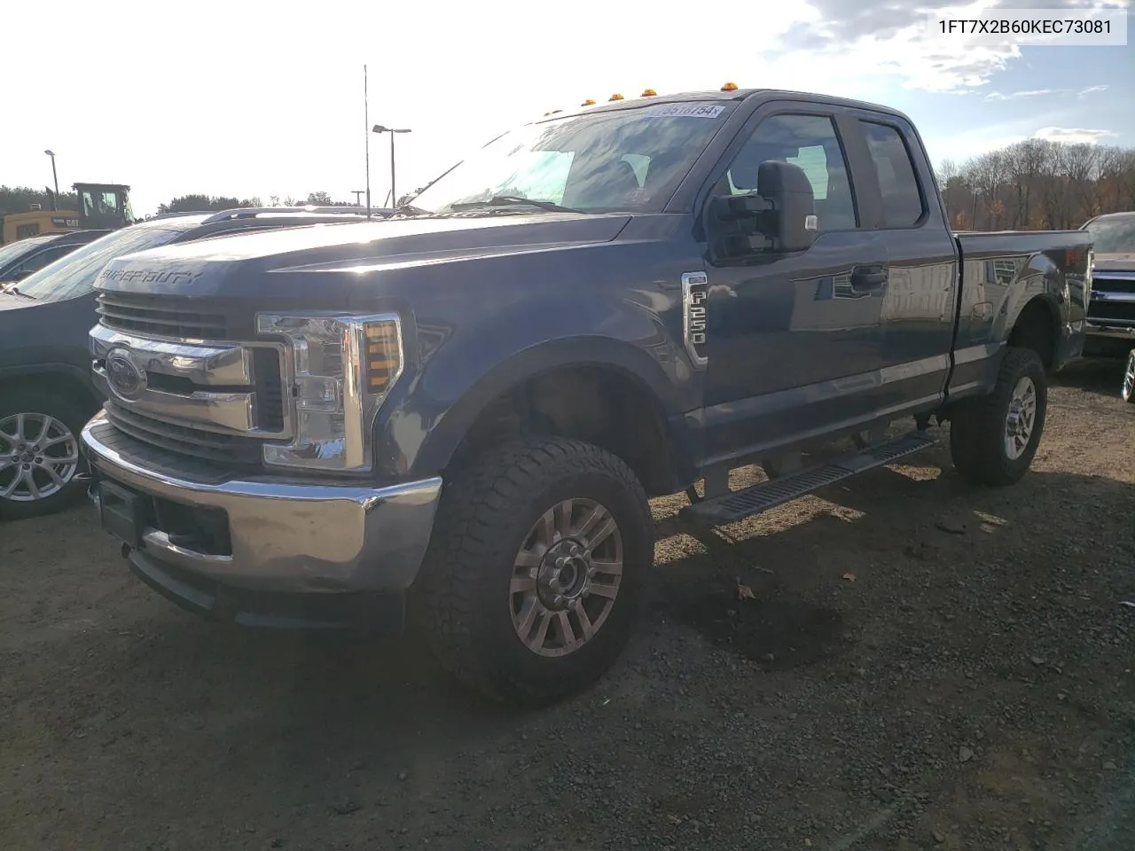 2019 Ford F250 Super Duty VIN: 1FT7X2B60KEC73081 Lot: 78518754