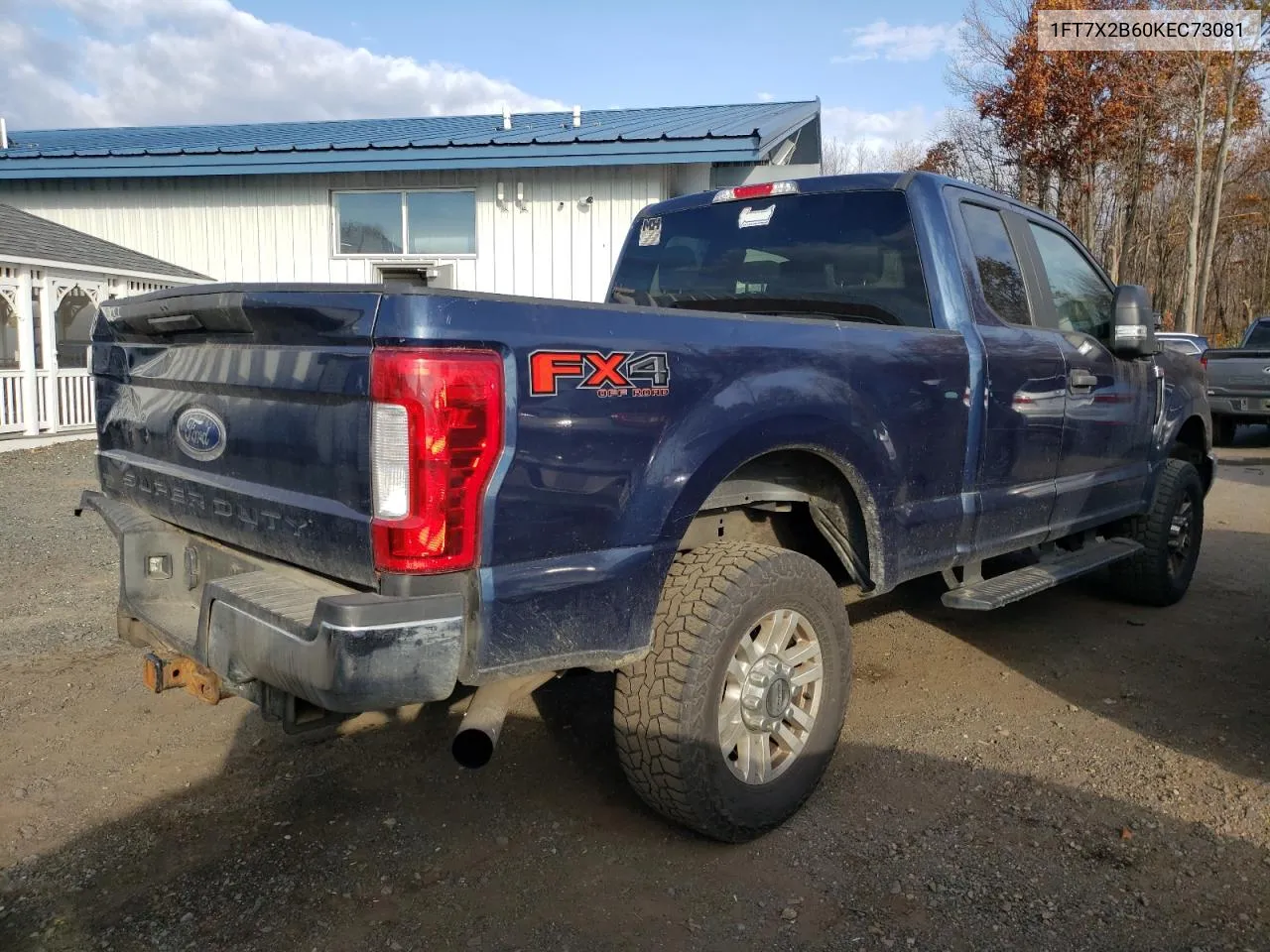 2019 Ford F250 Super Duty VIN: 1FT7X2B60KEC73081 Lot: 78518754