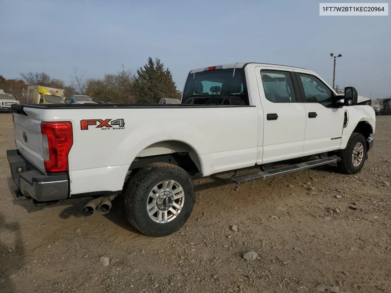 2019 Ford F250 Super Duty VIN: 1FT7W2BT1KEC20964 Lot: 78703274