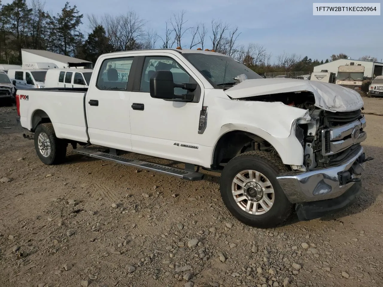 2019 Ford F250 Super Duty VIN: 1FT7W2BT1KEC20964 Lot: 78703274