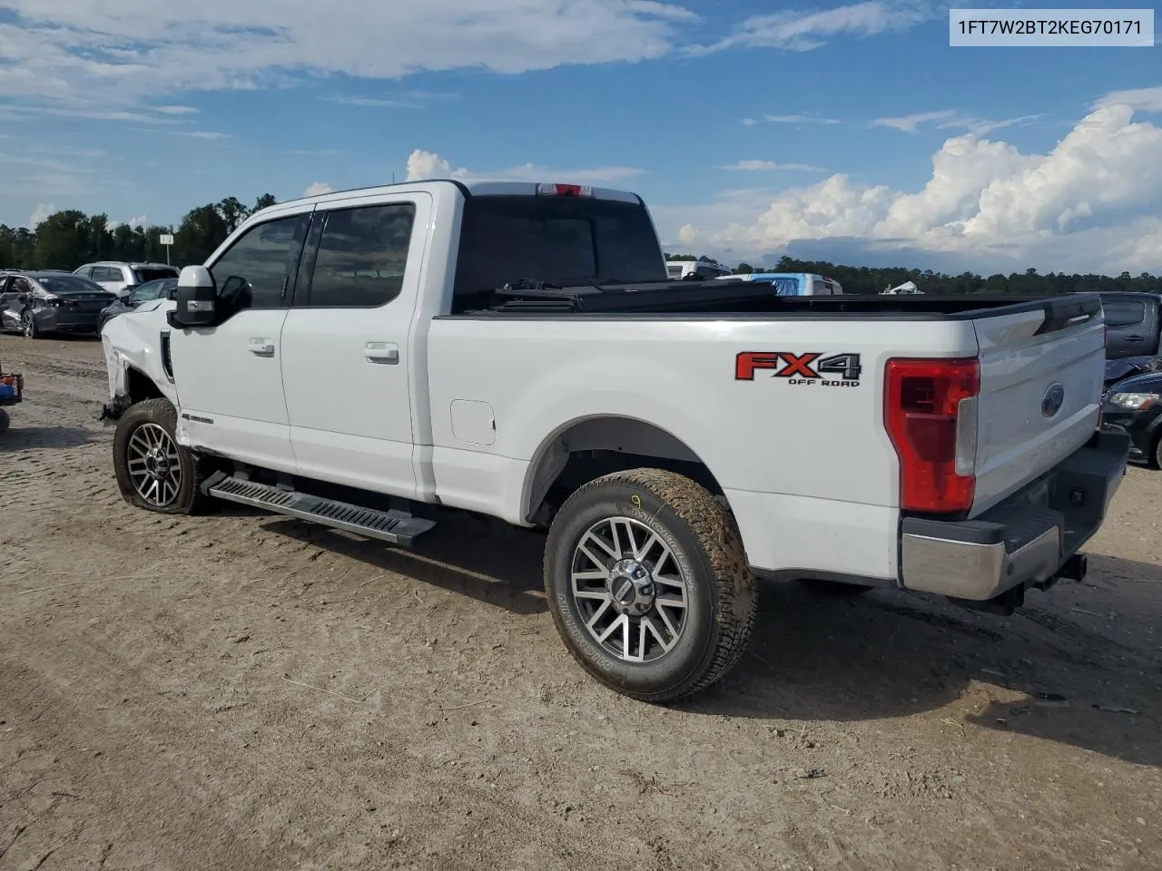 2019 Ford F250 Super Duty VIN: 1FT7W2BT2KEG70171 Lot: 78933294