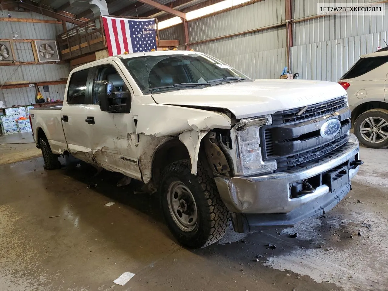 2019 Ford F250 Super Duty VIN: 1FT7W2BTXKEC82881 Lot: 80309844